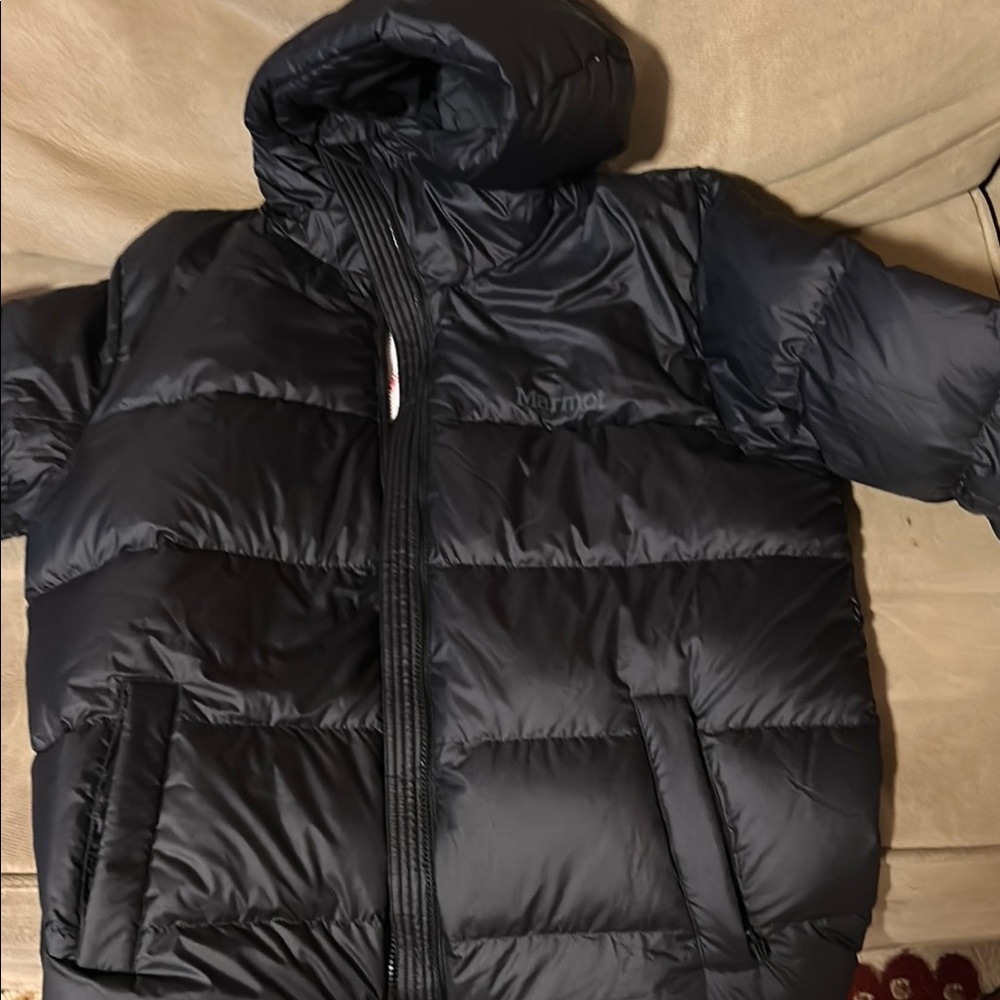 Marmot Black Puffer Jacket